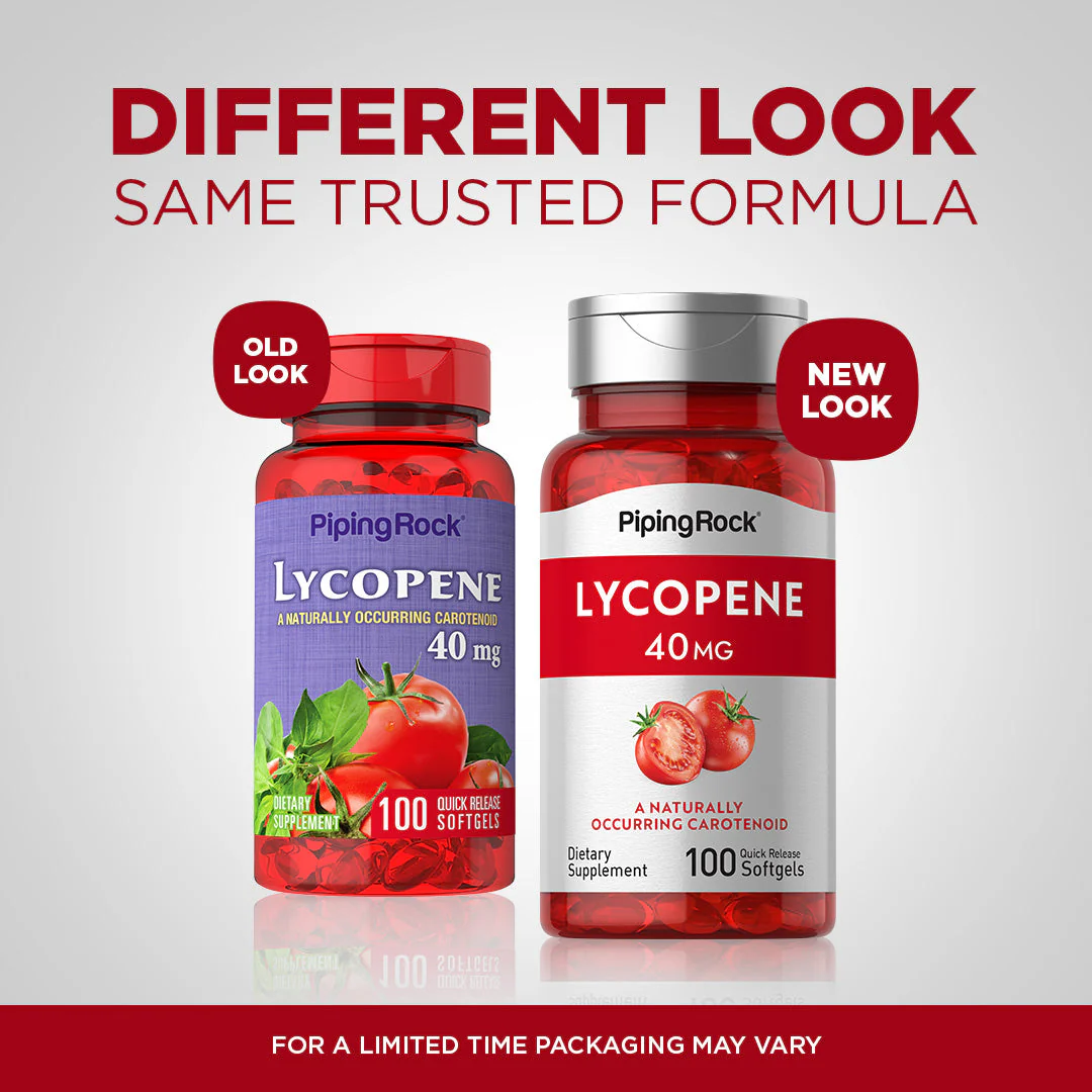 Lycopene, 40 mg, 100 Quick Release Softgels, 2  Bottles - Image 4