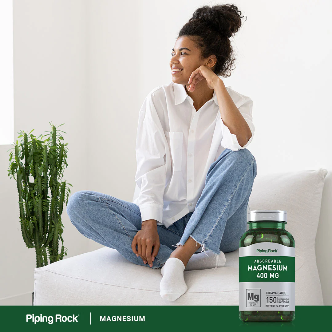 Magnesium, 400 mg, 150 Quick Release Softgels - Image 7