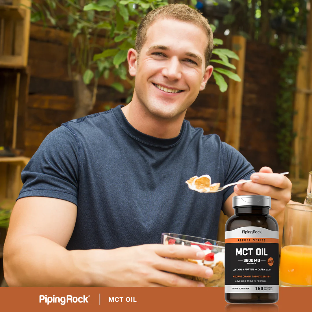 MCT Oil, 3600 mg (per serving), 150 Quick Release Softgels, 2  Bottles - Image 7