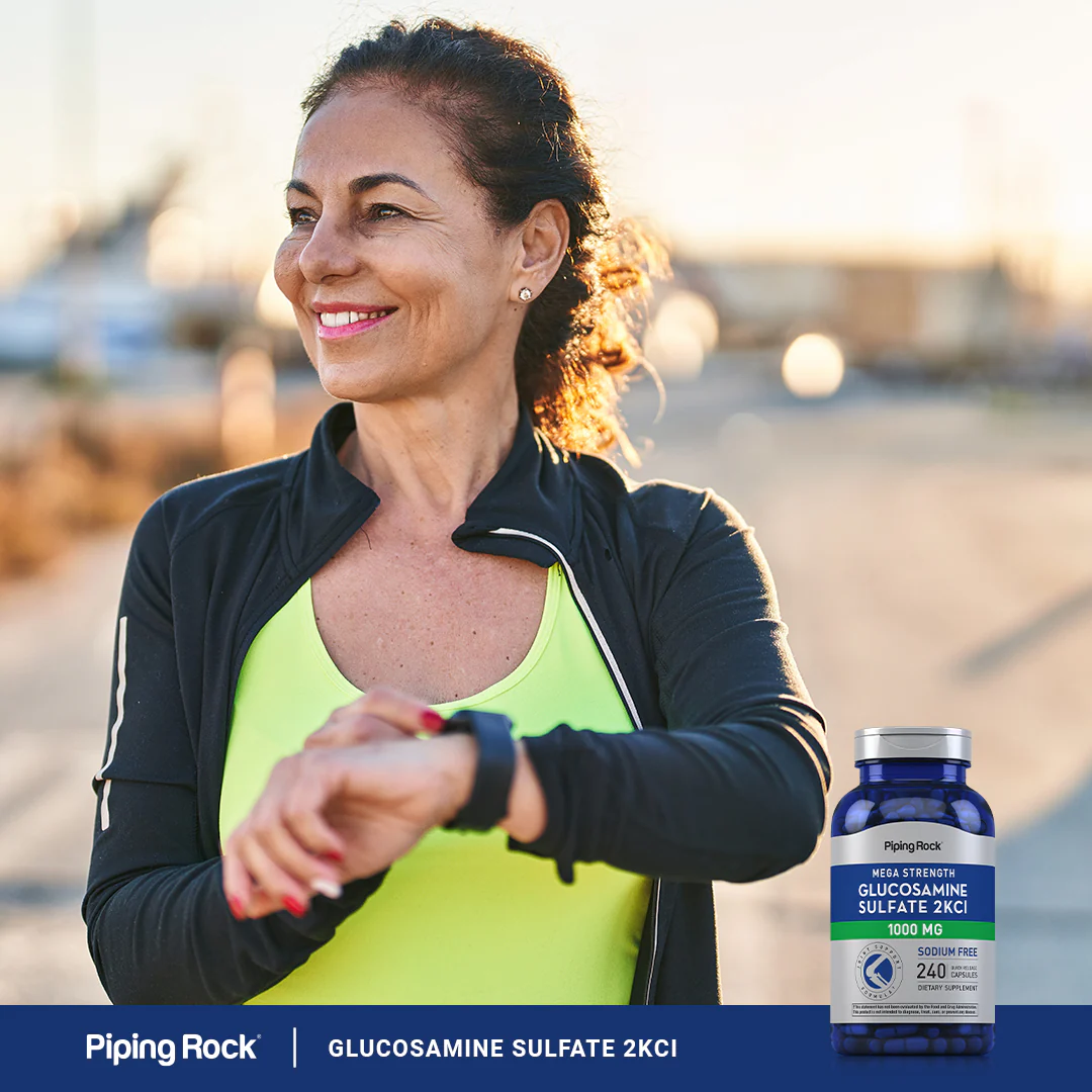 Mega Glucosamine Sulfate, 1000 mg, 240 Quick Release Capsules - Image 7
