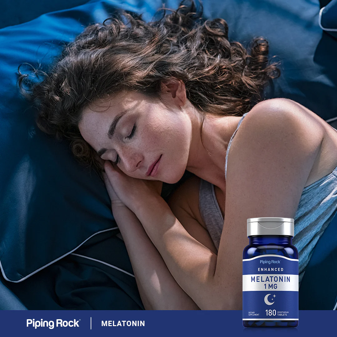 Melatonin, 1 mg, 180 Tablets - Image 7