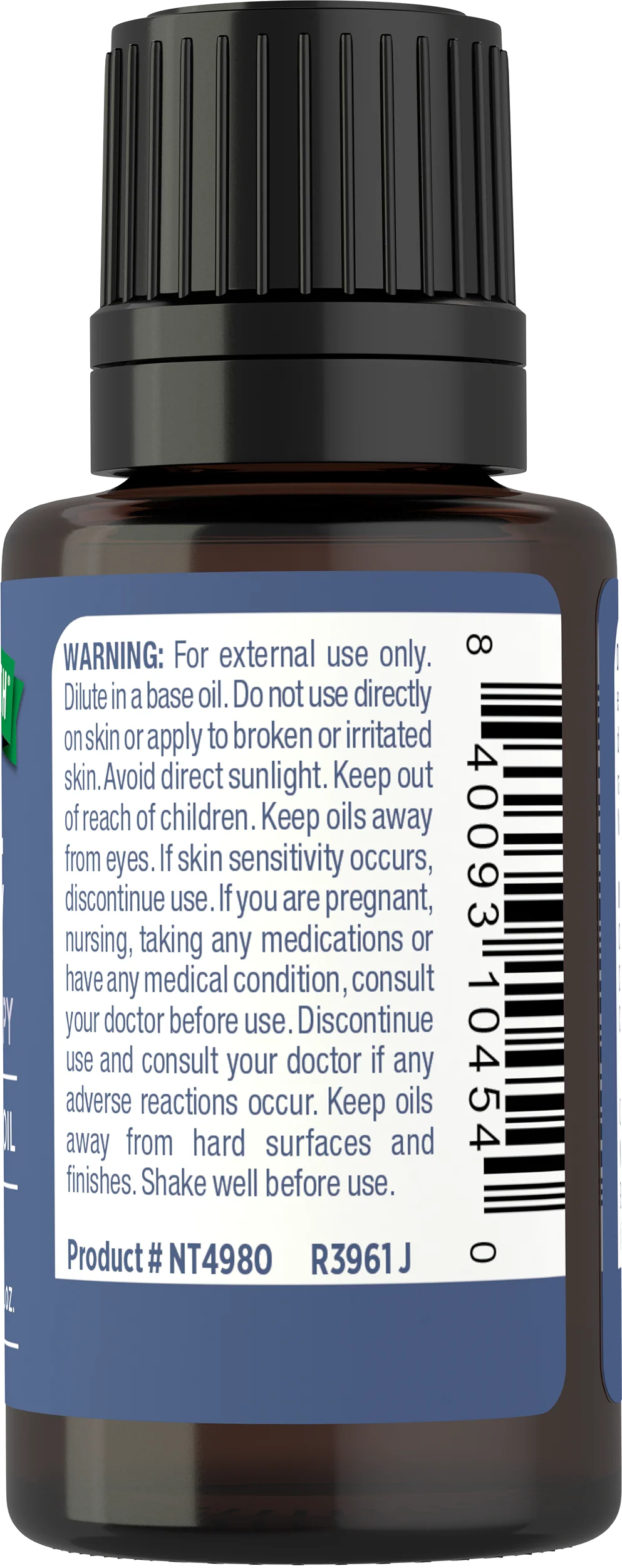 Mental Clarity Essential Oil, 1/2 fl oz (15 mL) Dropper Bottle - Image 3