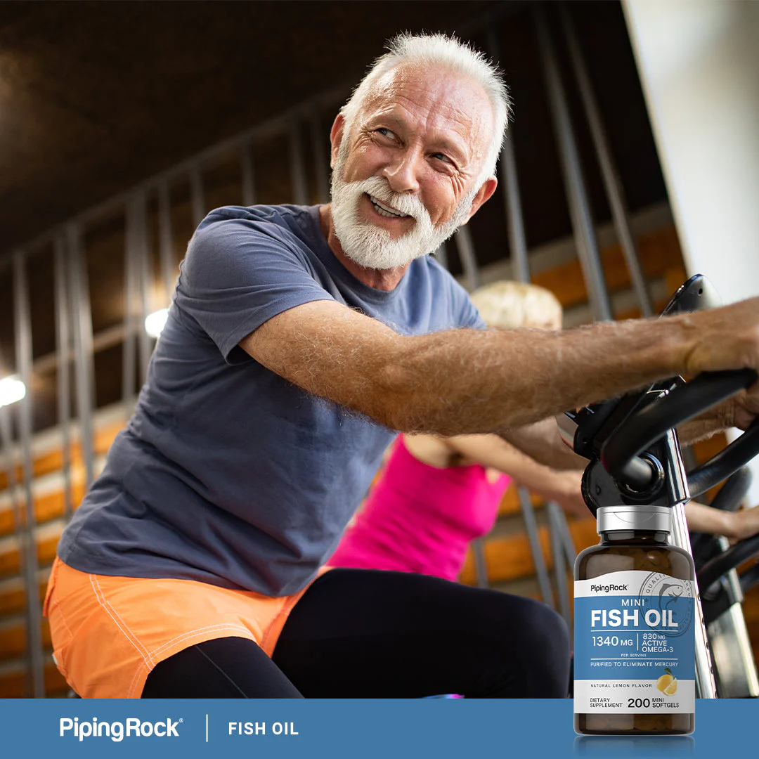 Mini Omega-3 Fish Oil Lemon Flavor, 1340 mg (per serving), 200 Mini Softgels, 2  Bottles - Image 6