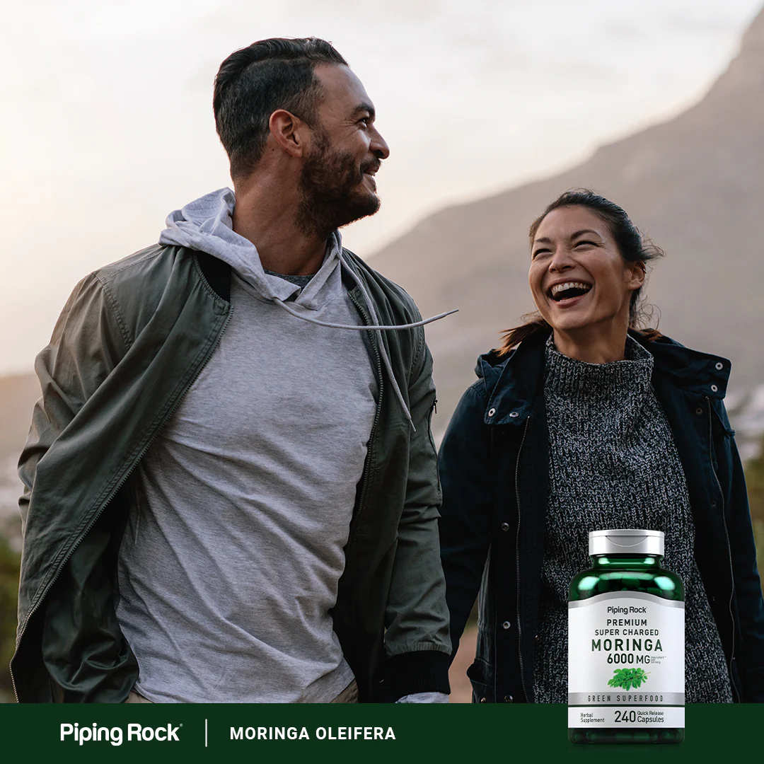 Moringa Oleifera, 6000 mg (per serving), 240 Quick Release Capsules, 2  Bottles - Image 7