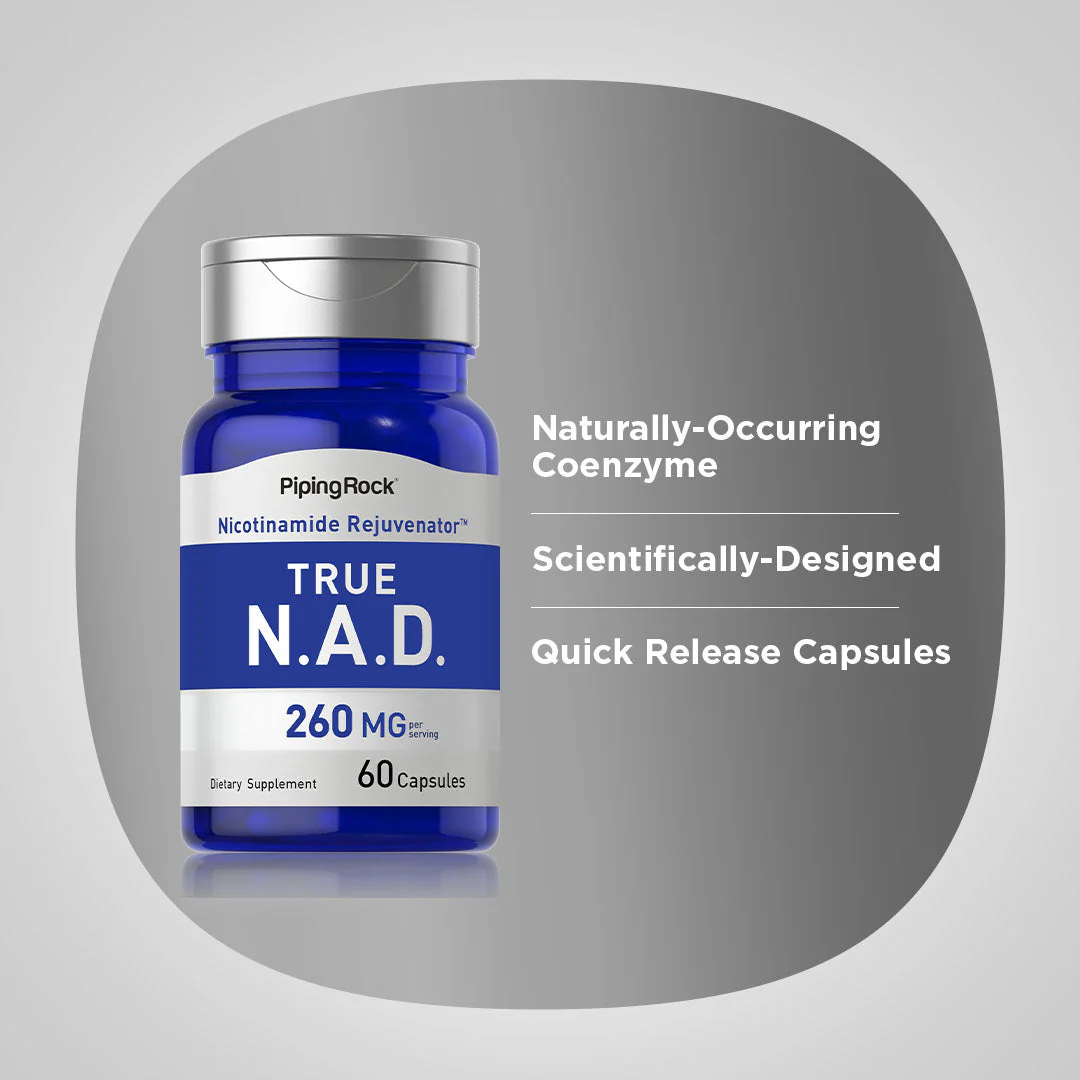 NAD, 260 mg (per serving), 60 Quick Release Capsules - Image 4