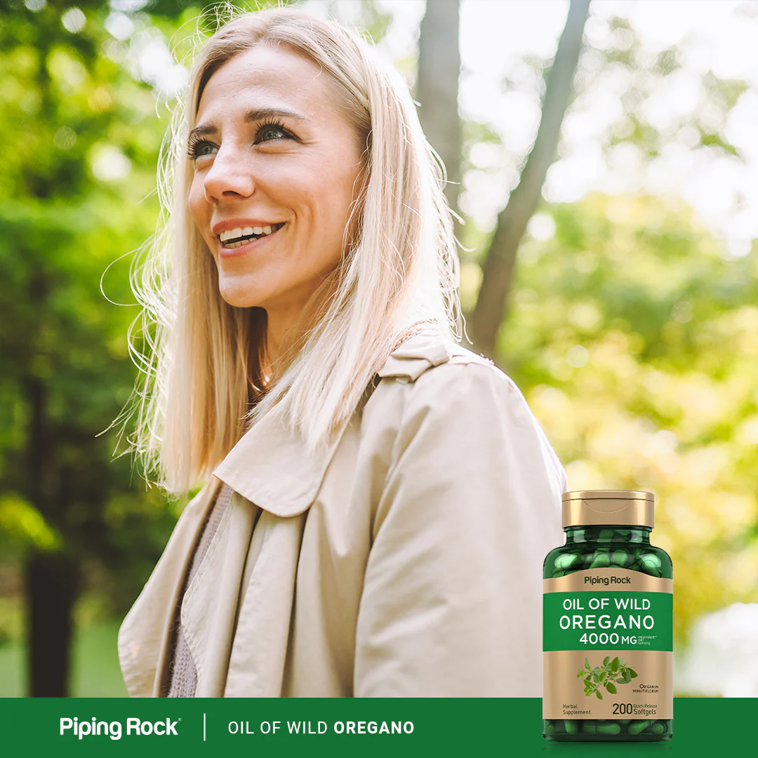 Oil of Oregano, 4000 mg (per serving), 200 Quick Release Softgels, 2  Bottles - Image 7