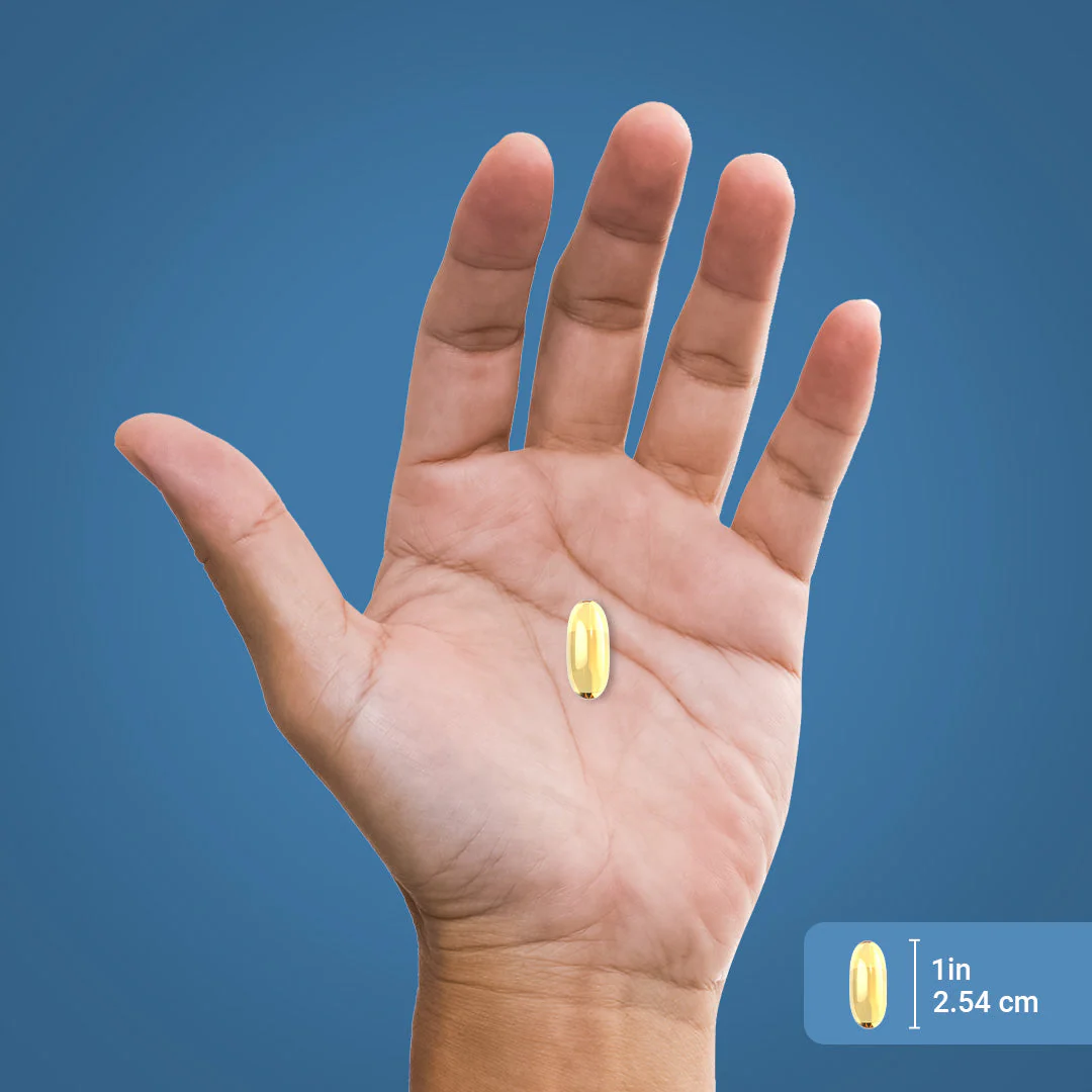 Omega-3 Fish Oil (Natural Lemon), 1200 mg, 240 Quick Release Softgels, 2  Bottles - Image 3