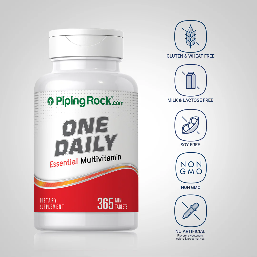 One Daily Essential Multi, 365 Coated Tablets, 2  Bottles - Image 5
