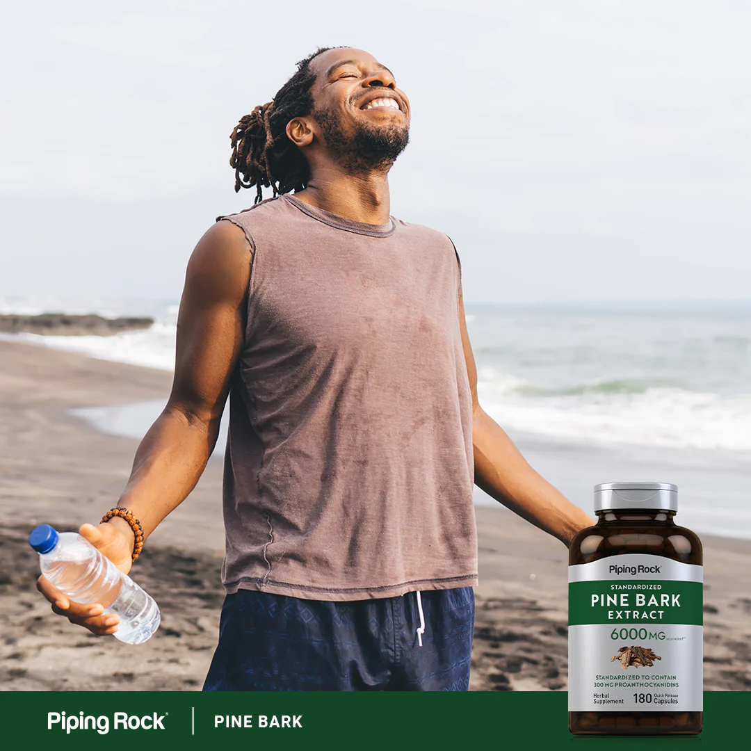 Pine Bark  Extract, 6000 mg, 180 Quick Release Capsules - Image 7