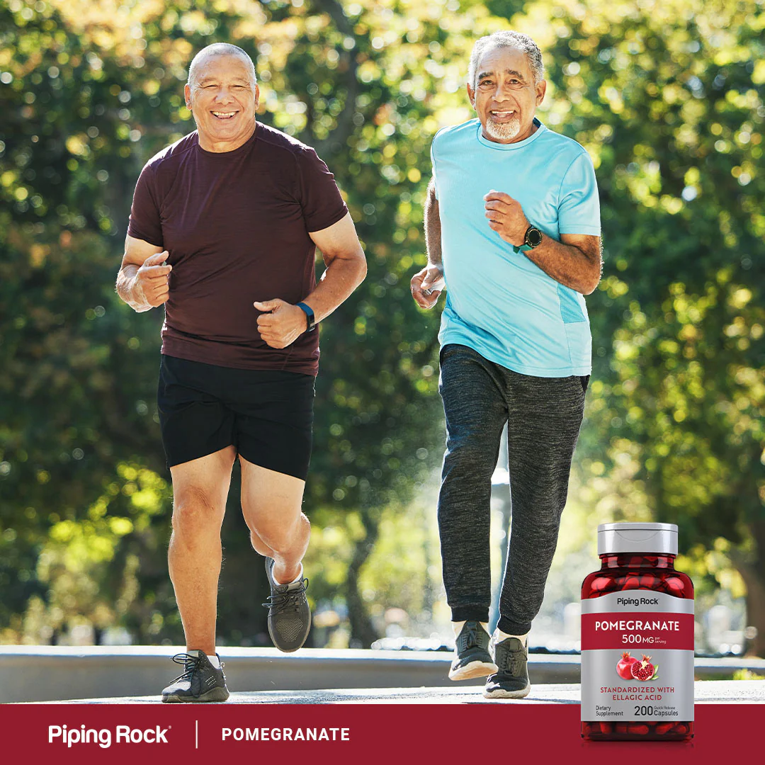 Pomegranate Extract (Standardized), 500 mg (per serving), 200 Quick Release Capsules, 2  Bottles - Image 7