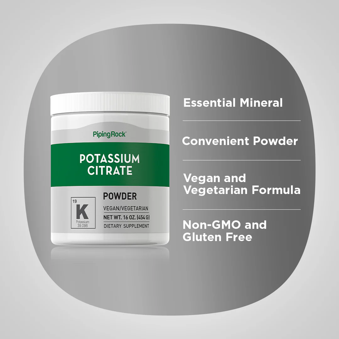 Potassium Citrate Powder, 16 oz (454 g) Bottle, 2  Bottles - Image 4