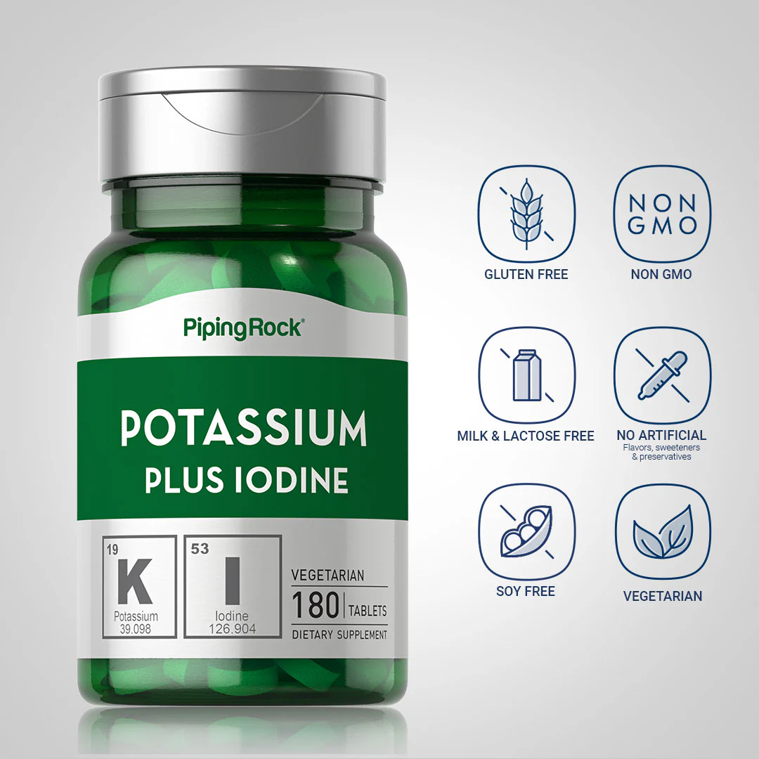 Potassium Plus Iodine, 180 Tablets - Image 6