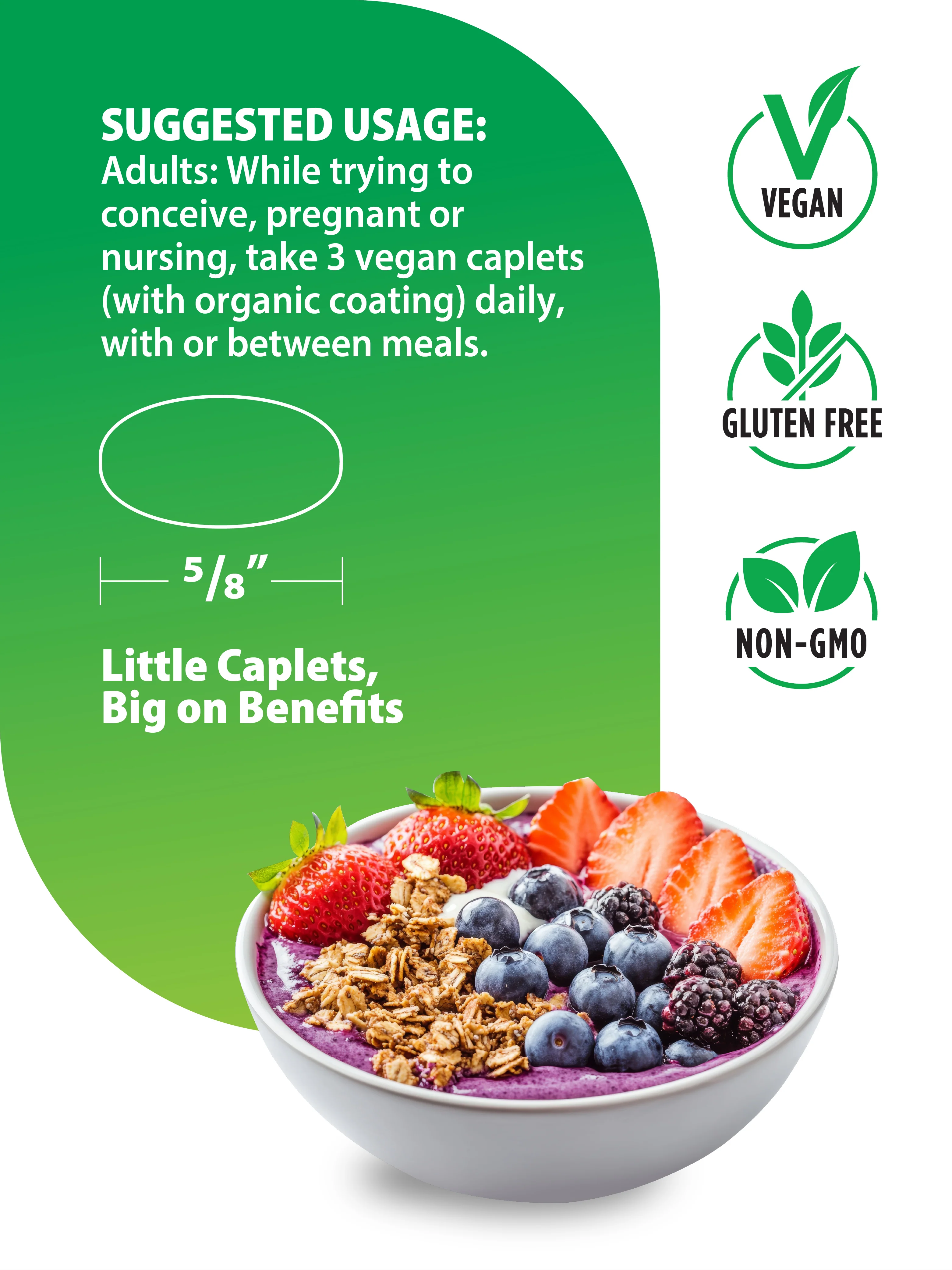 Prenatal Multi Mini's + Real Food Nutrients, 180 Mini Tablets - Image 5