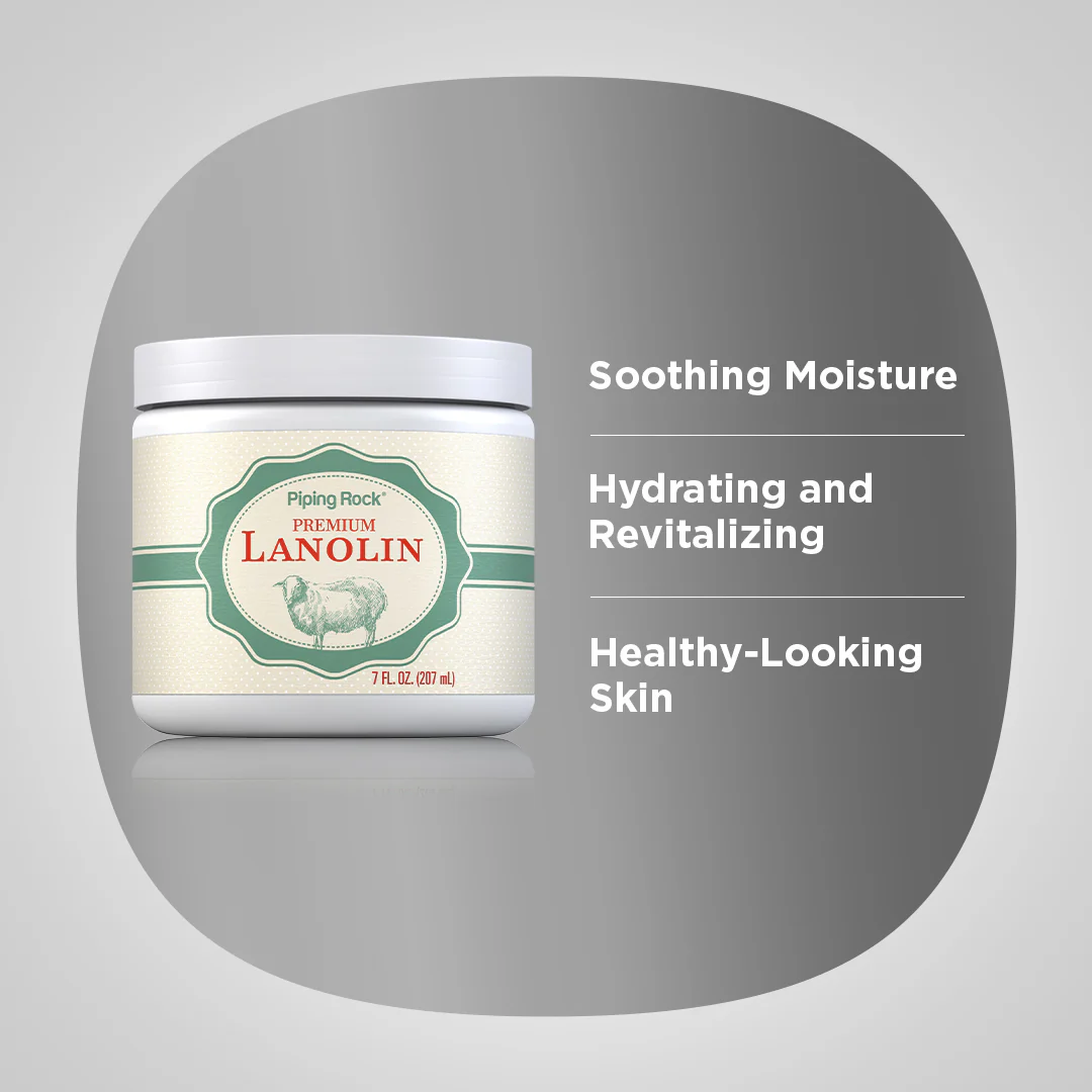 Pure Lanolin Cream, 7 fl oz (207 mL) Jar - Image 3