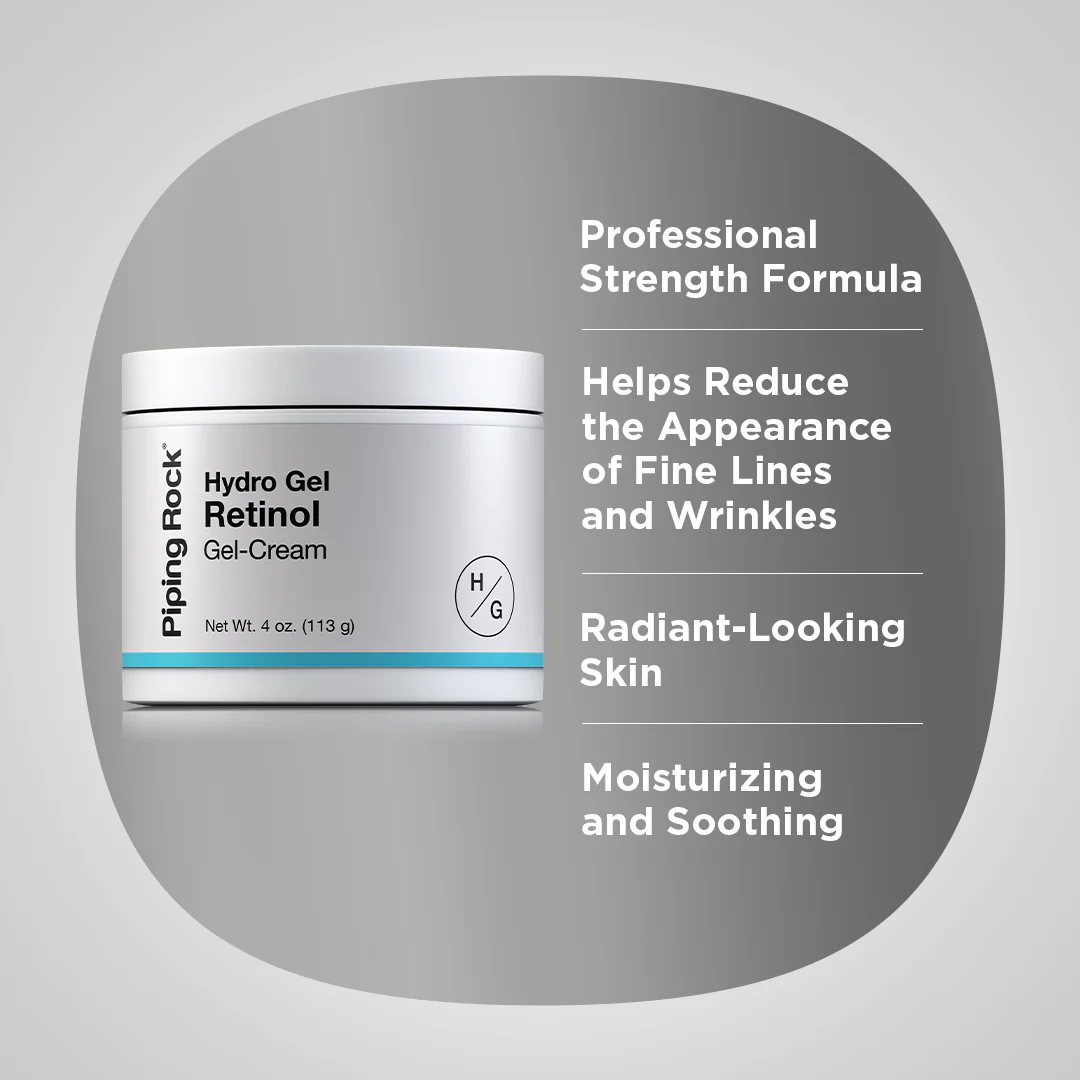 Retinol Gel Cream, 4 oz (113 g) Jar, 2  Jars - Image 3