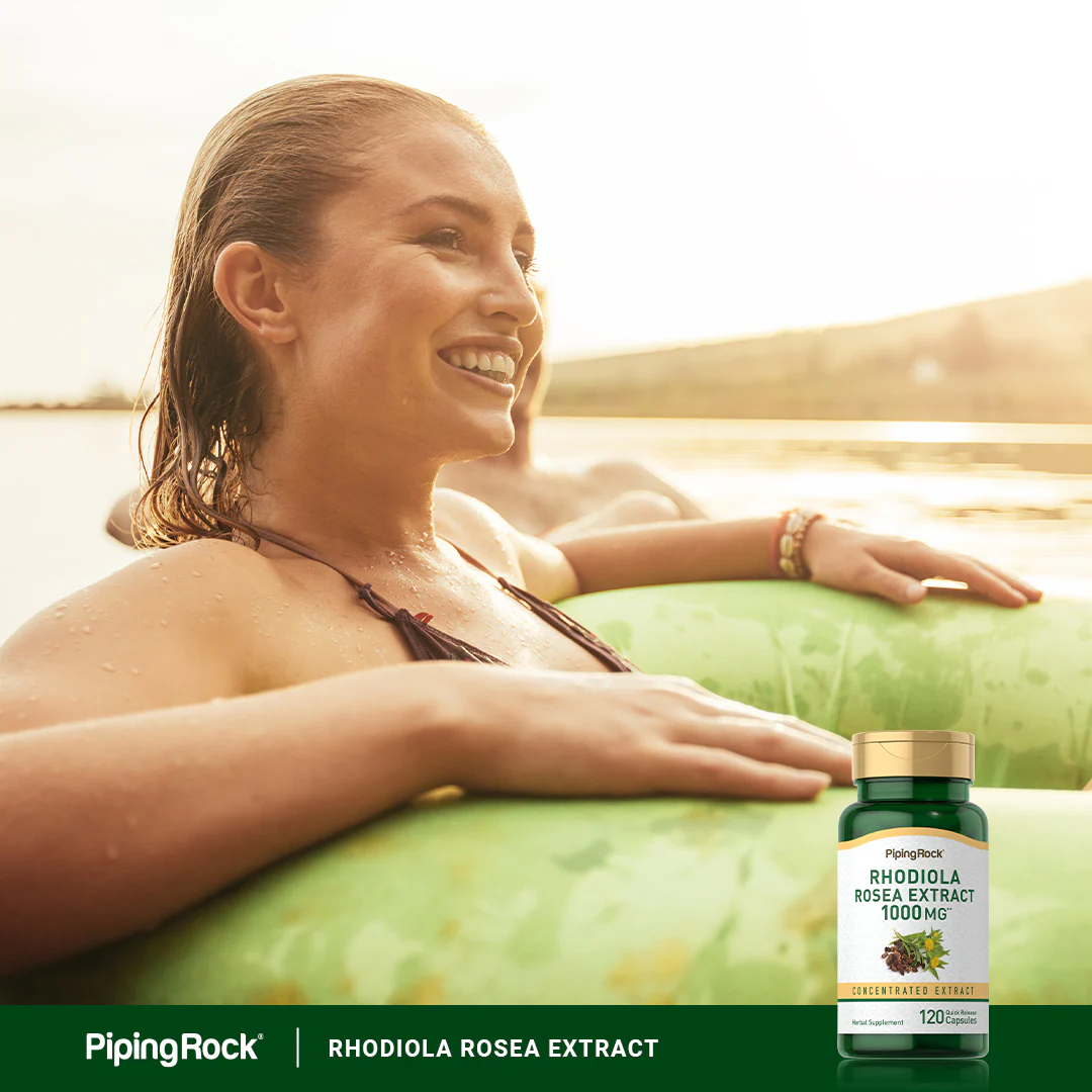 Rhodiola Rosea, 1000 mg, 120 Quick Release Capsules - Image 7