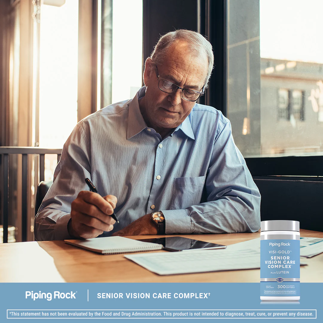 Senior Vision Care Complex, 300 Quick Release Softgels, 2  Bottles - Image 6