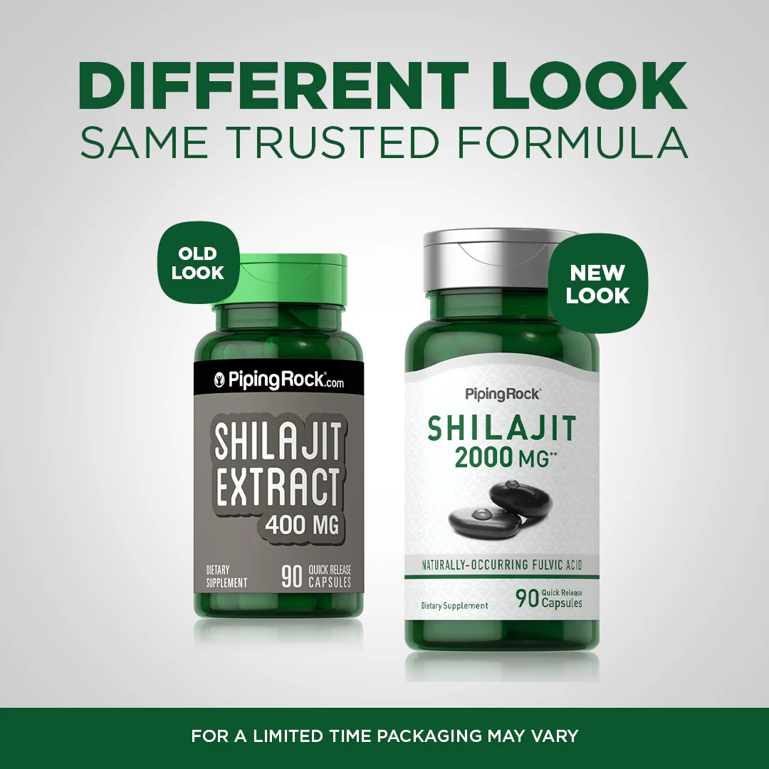 Shilajit Extract, 2000 mg, 90 Quick Release Capsules - Image 4