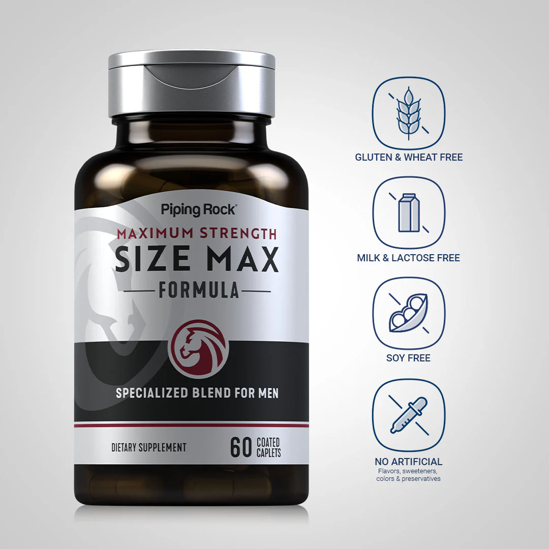 Size Max, 60 Coated Caplets - Image 5