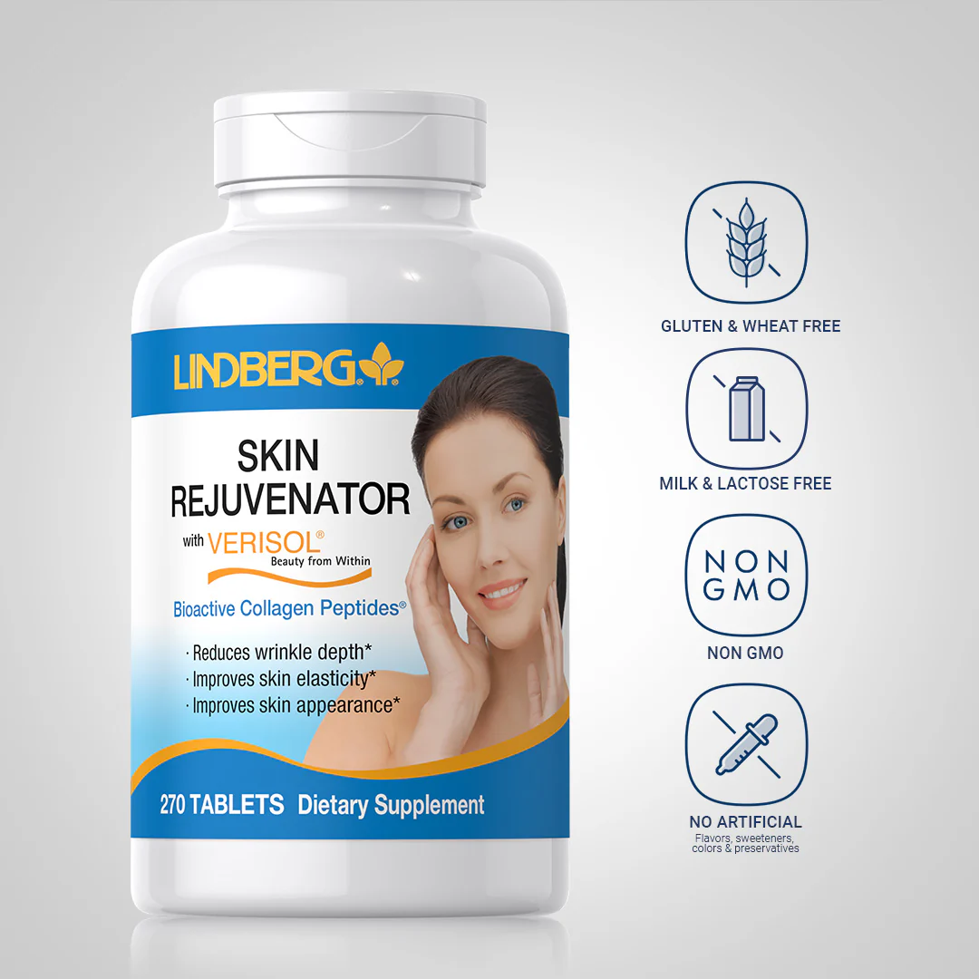 Skin Rejuvenator with Verisol Bioactive Collagen Peptides, 270 Caplets - Image 5
