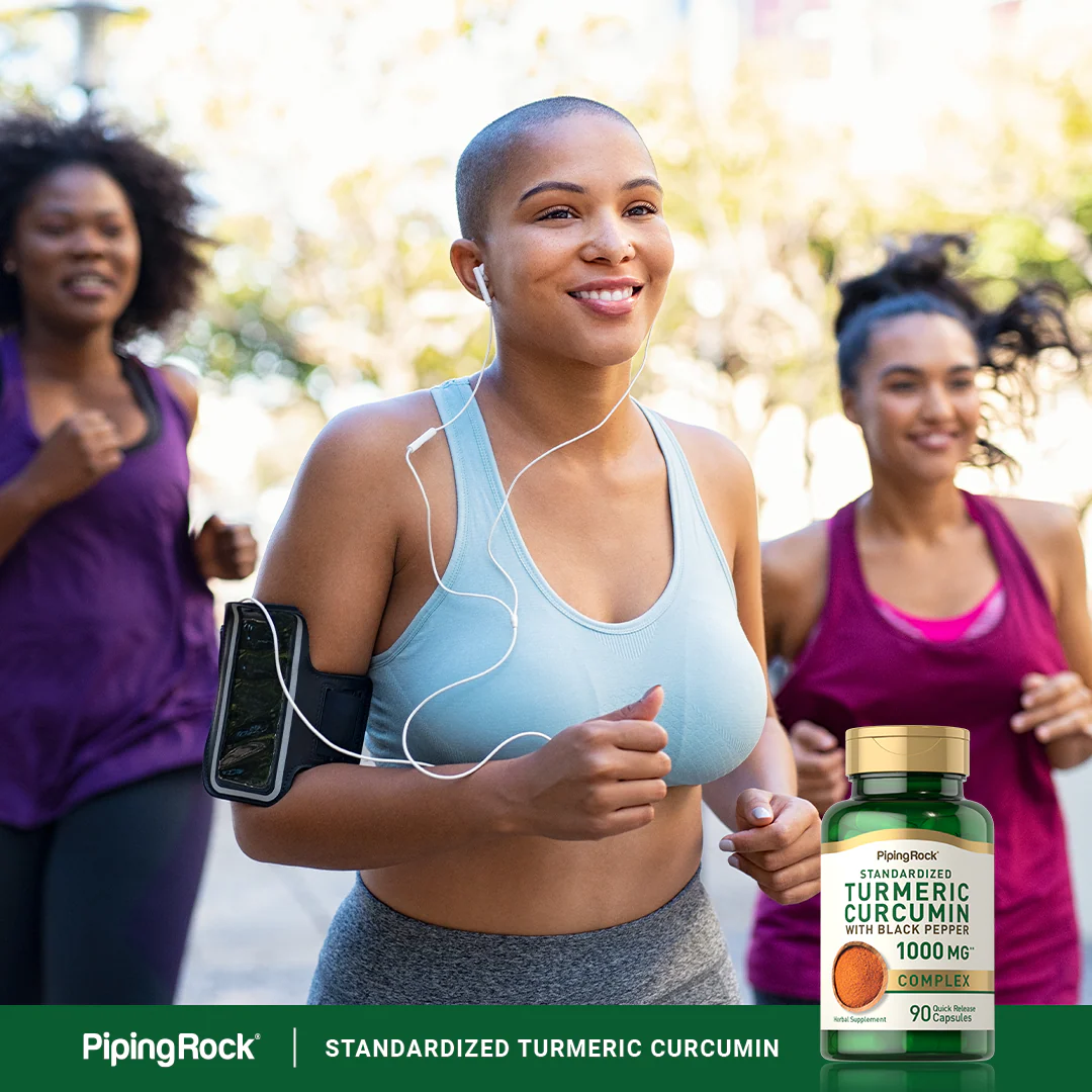 Standardized Turmeric Curcumin Complex w/ Black Pepper, 1000 mg, 90 Quick Release Capsules - Image 7