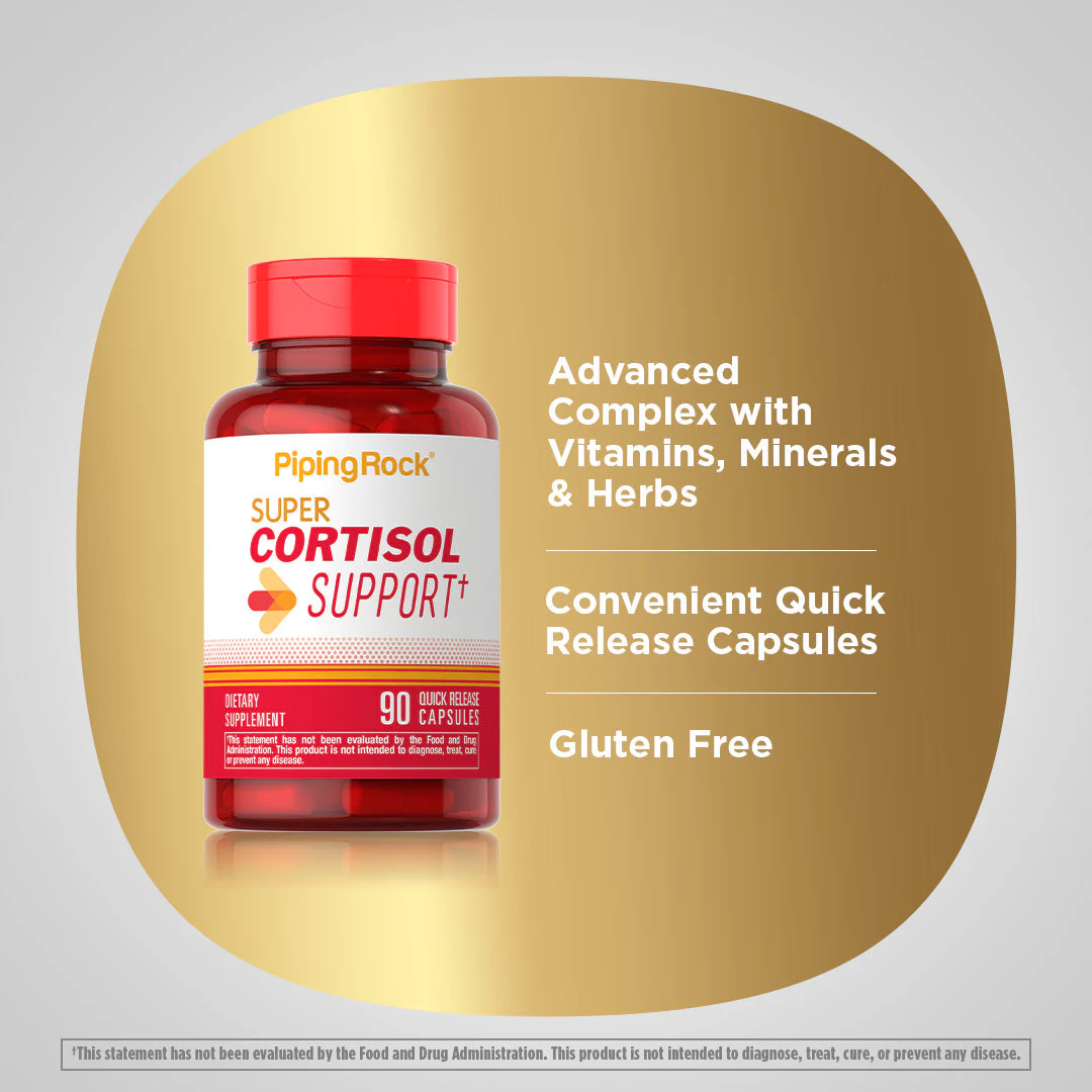 Super Cortisol Support, 90 Quick Release Capsules - Image 4