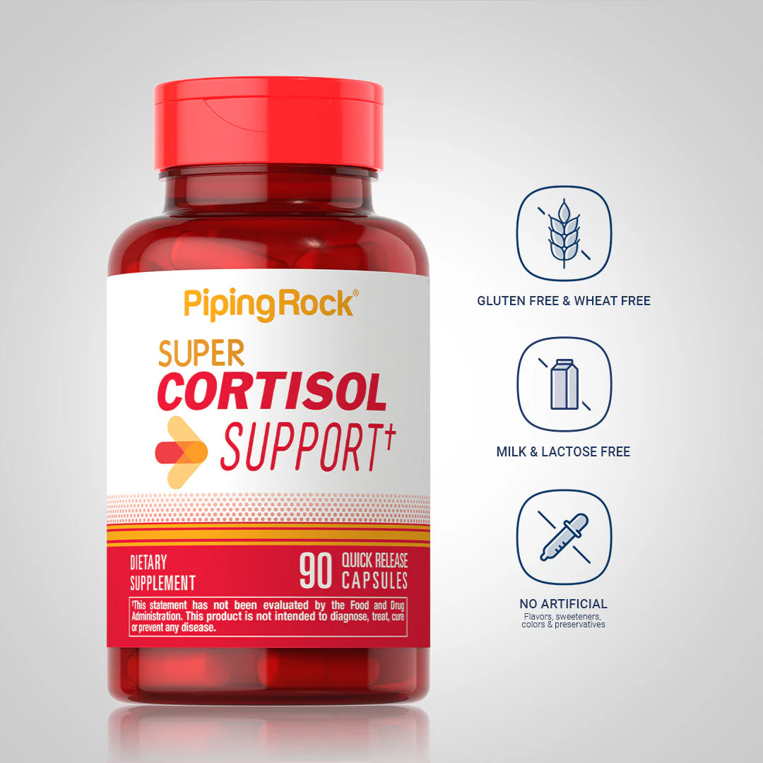 Super Cortisol Support, 90 Quick Release Capsules - Image 5