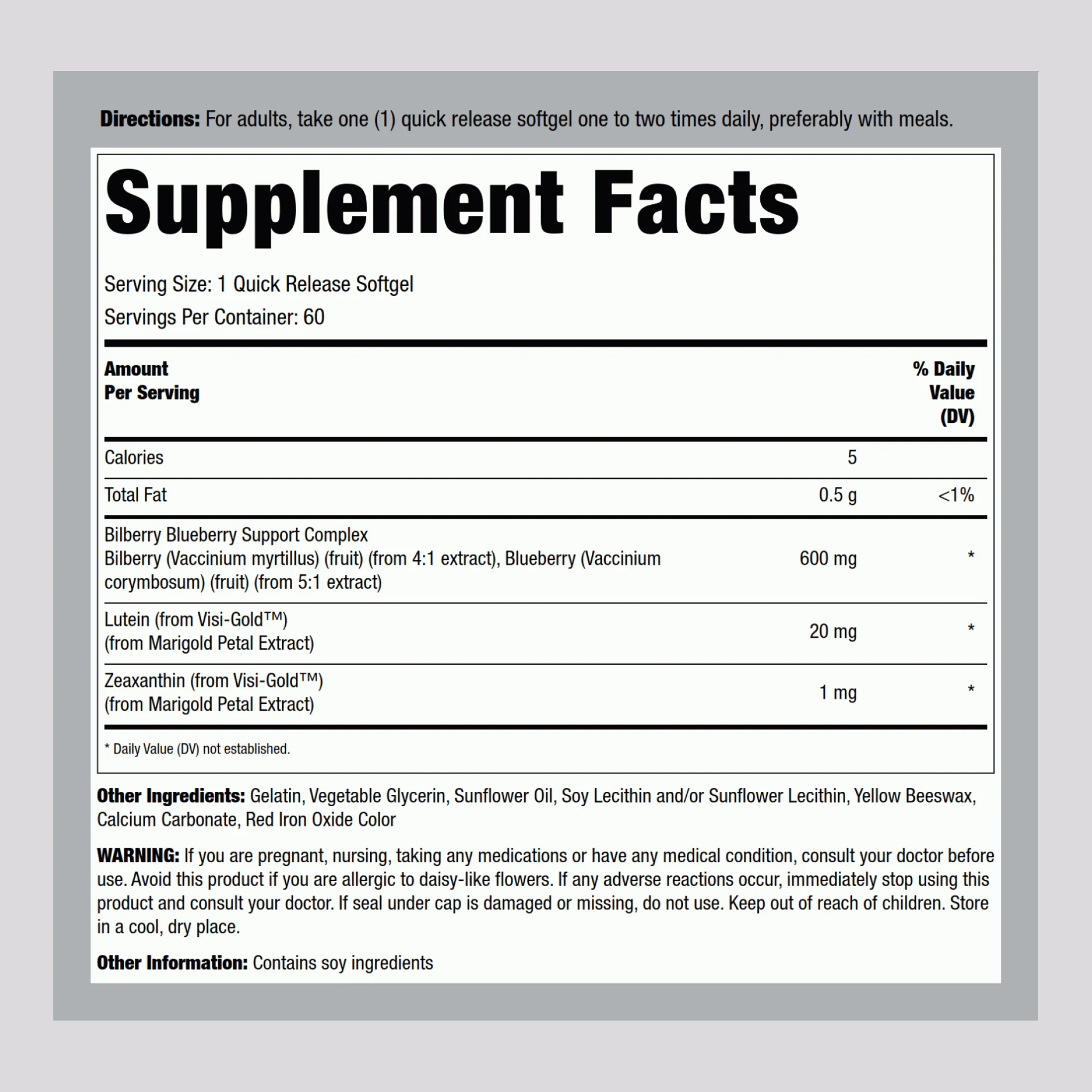 Supreme Eye Formula, 60 Quick Release Softgels - Image 2