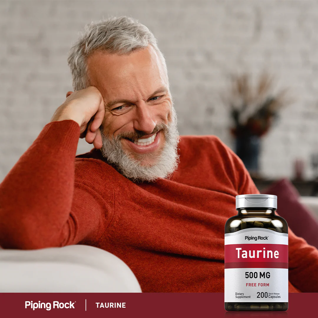 Taurine, 500 mg, 200 Quick Release Capsules - Image 7