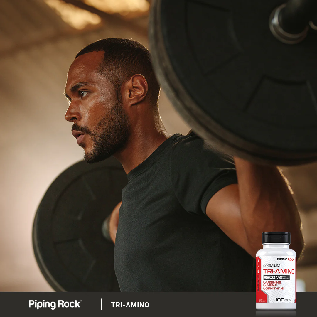 Tri Amino L-Arginine L-Ornithine L-Lysine, 100 Coated Caplets - Image 7
