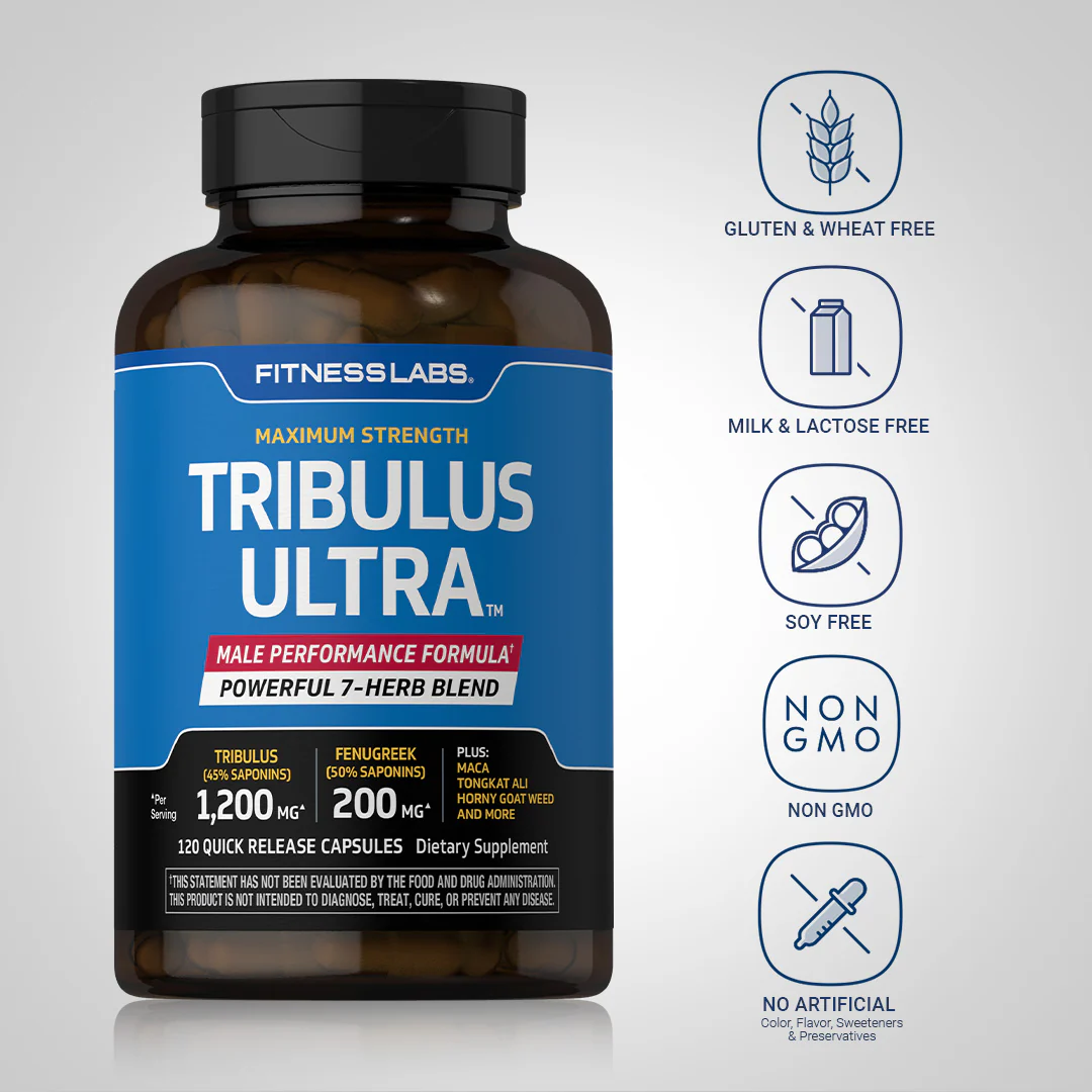 Tribulus Ultra, 120 Quick Release Capsules - Image 5