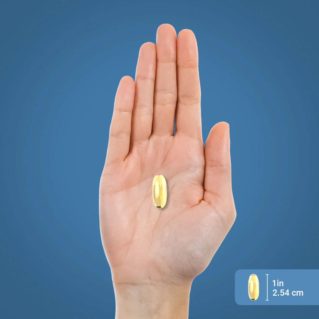 Triple Strength Omega-3 Fish Oil 1400 mg (850 mg Active Omega-3), 100 Quick Release Softgels - Image 3