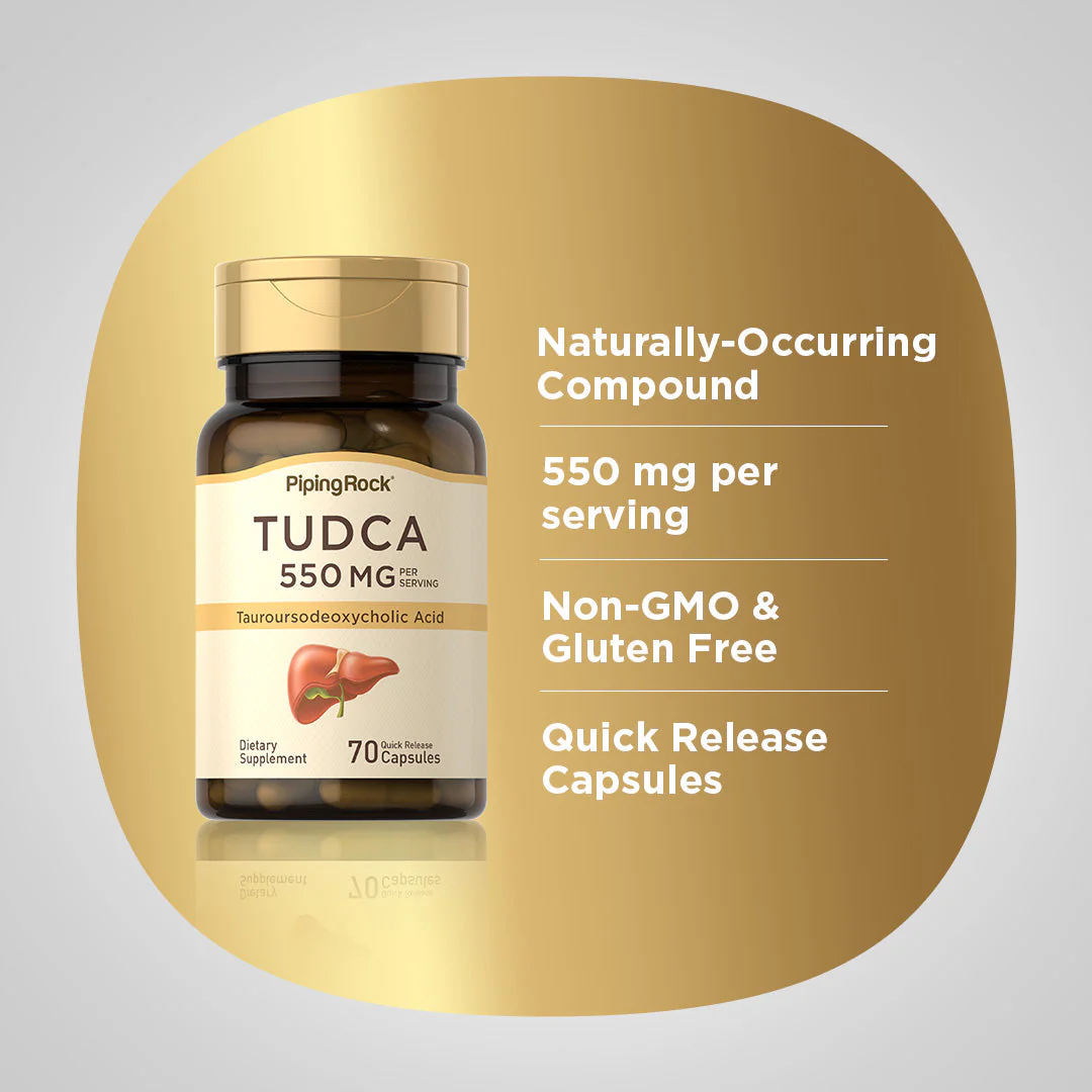 Tudca, 550 mg (per serving), 70 Quick Release Capsules, 2  Bottles - Image 4
