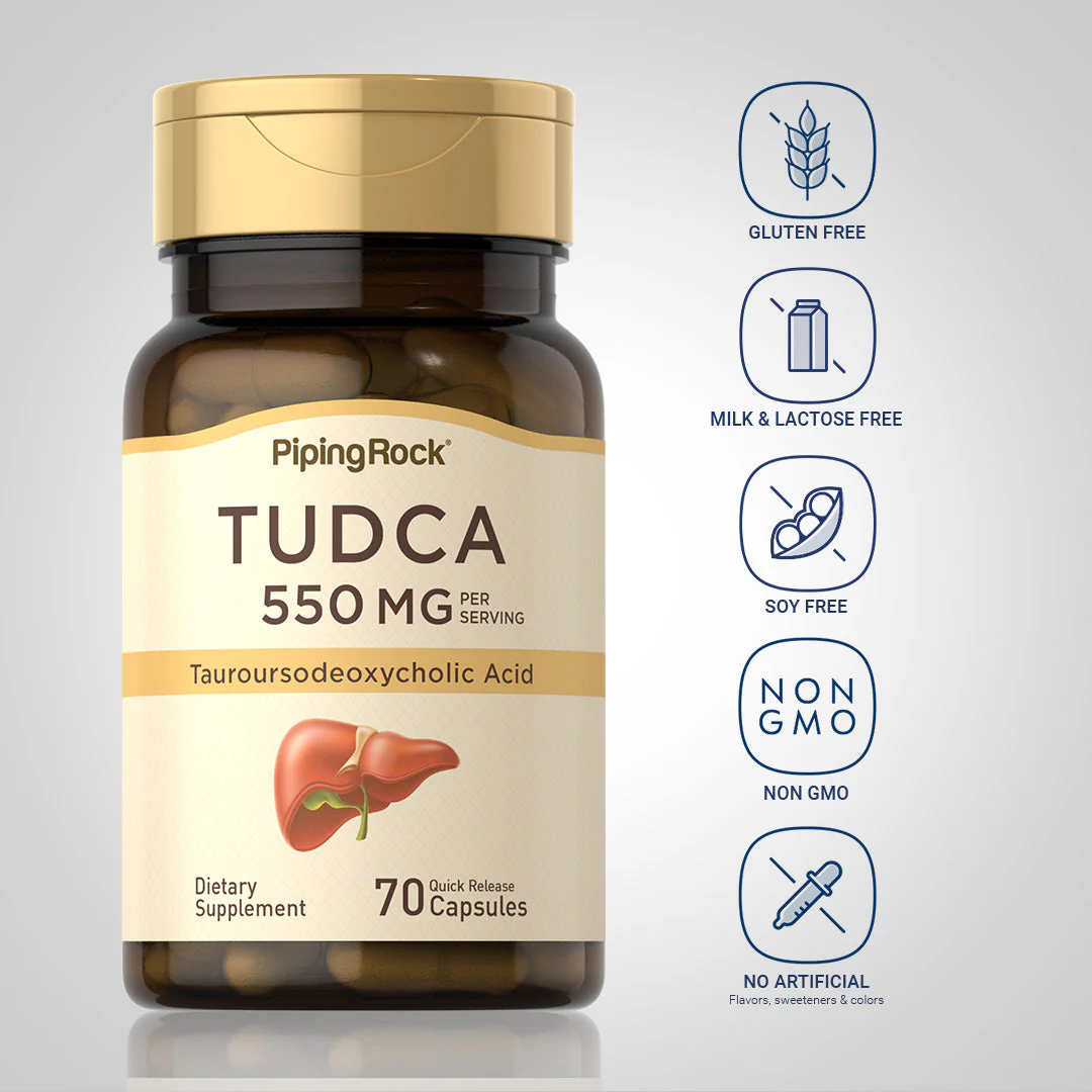 Tudca, 550 mg (per serving), 70 Quick Release Capsules, 2  Bottles - Image 5