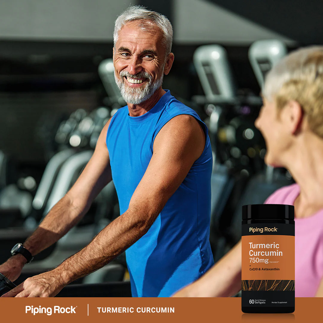 Turmeric Curcumin plus CoQ10 and Astaxanthin, 750 mg, 60 Quick Release Softgels - Image 6