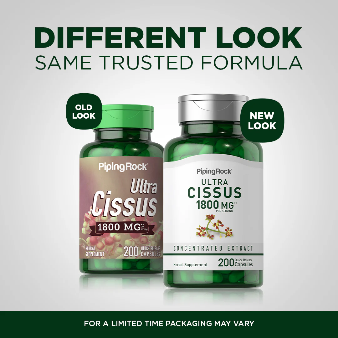 Ultra Cissus, 1800 mg (per serving), 200 Quick Release Capsules - Image 4