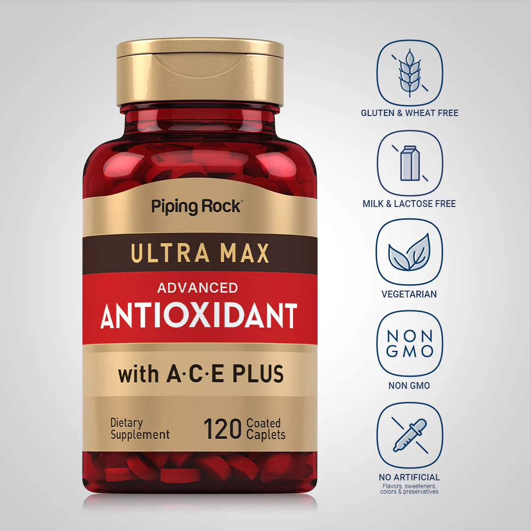 Ultra Max Antioxidant, 120 Coated Caplets, 2  Bottles - Image 5