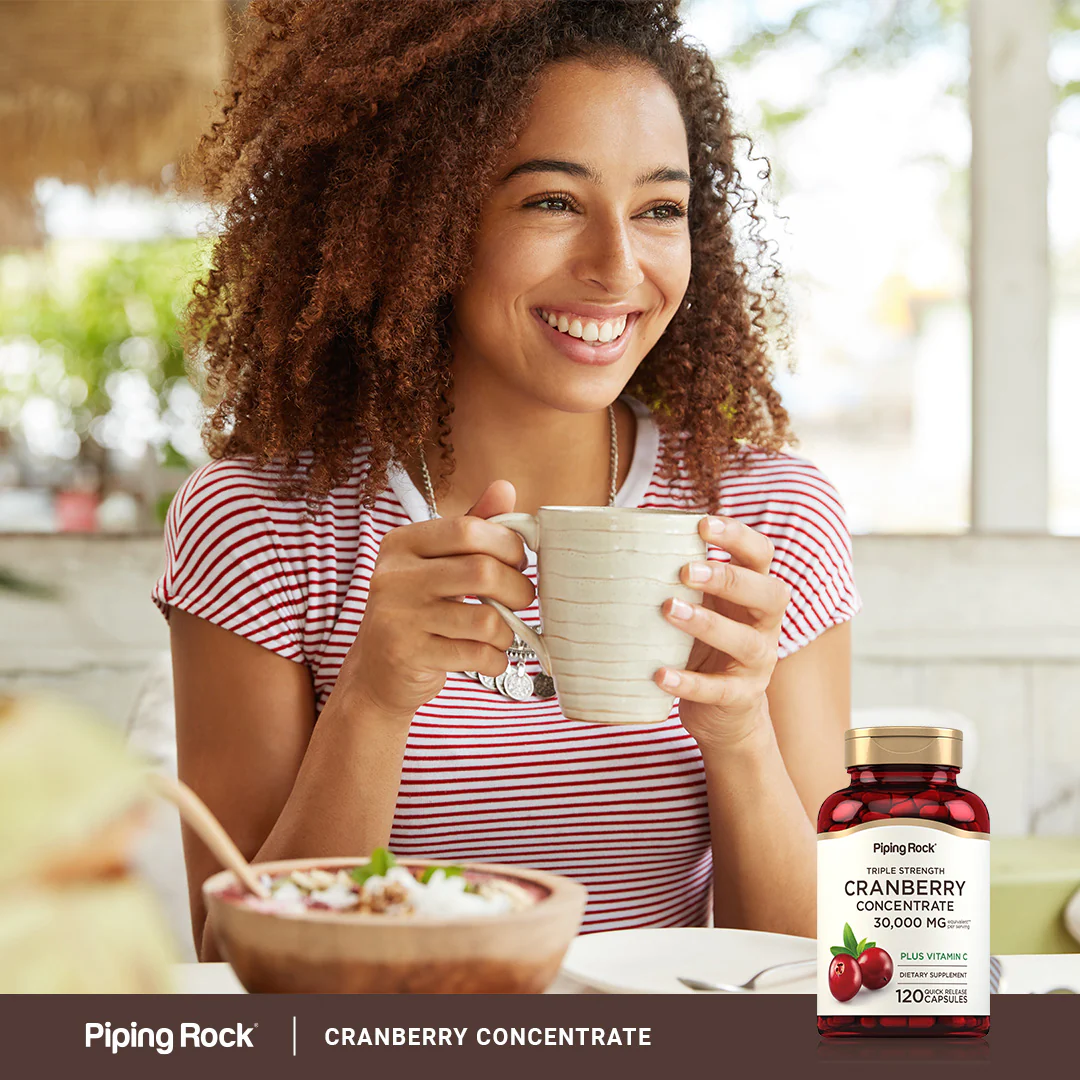Ultra Triple Strength Cranberry Plus C, 30,000 mg (per serving), 120 Quick Release Capsules - Image 7