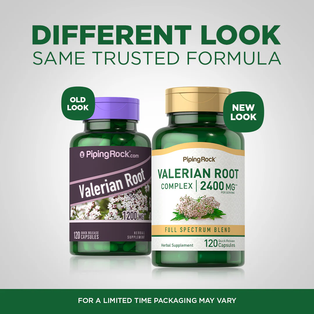 Valerian Root, 2400 mg, 120 Quick Release Capsules - Image 4