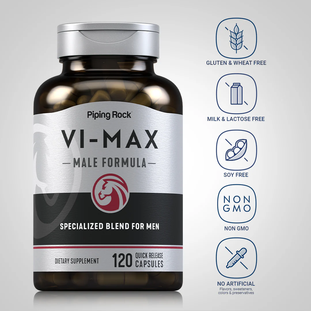 Vi-Max Male "MEN ONLY", 120 Quick Release Capsules - Image 5