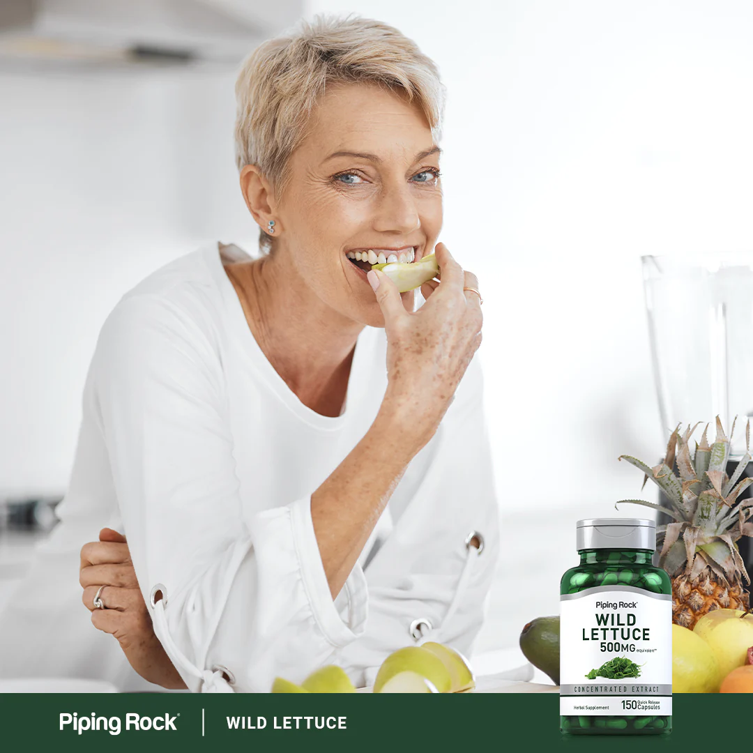 Wild Lettuce, 500 mg, 150 Quick Release Capsules - Image 7