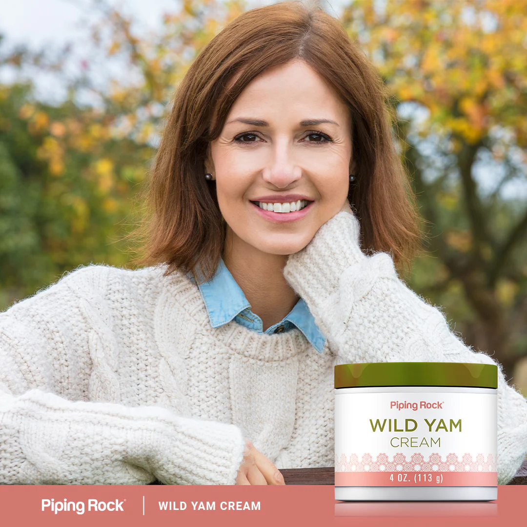 Wild Yam Cream, 4 oz (113 g) Jar - Image 6