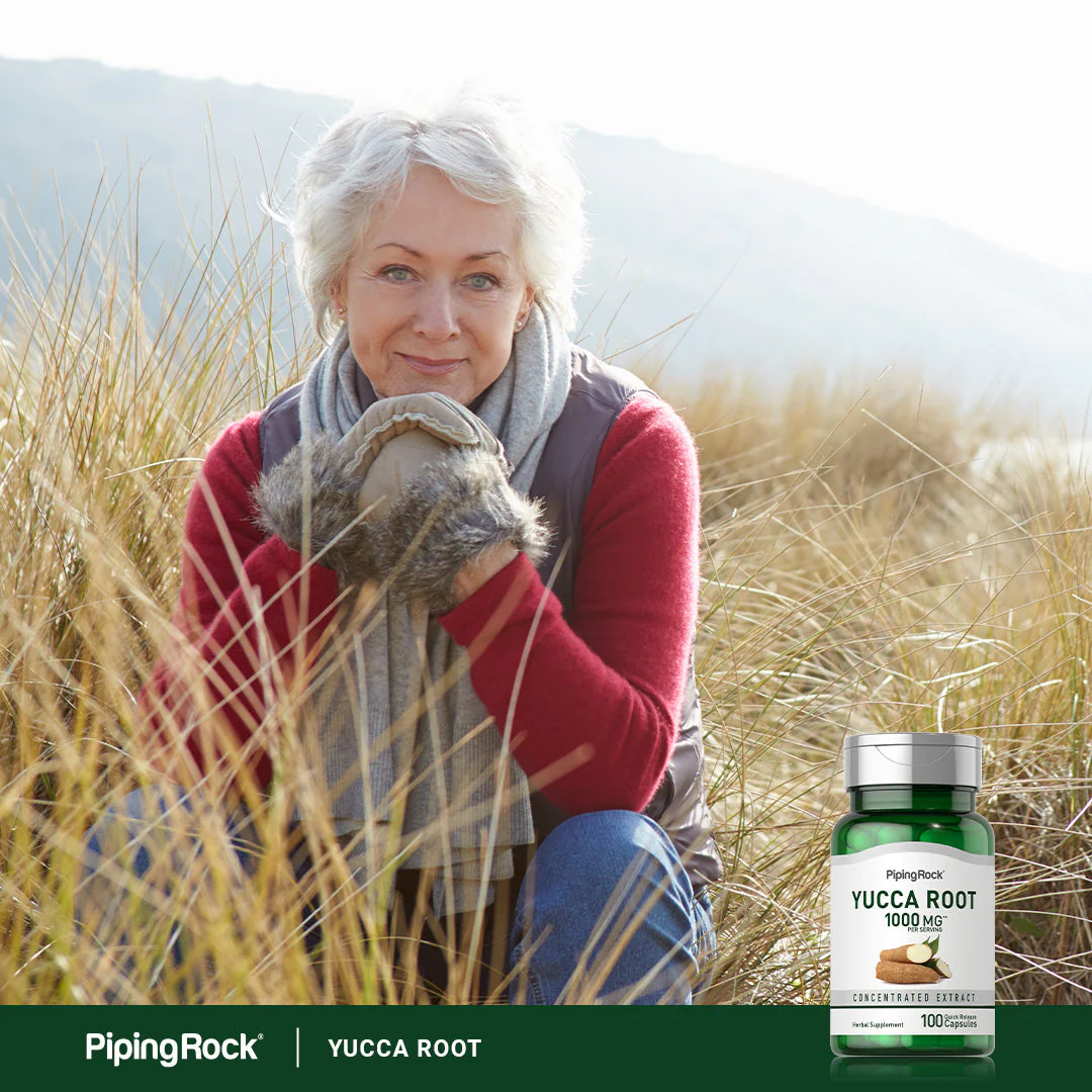 Yucca Root, 1000 mg (per serving), 100 Quick Release Capsules, 2  Bottles - Image 7